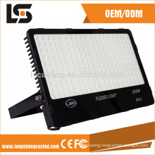 200W aluminum flood light body housing with black powder coated